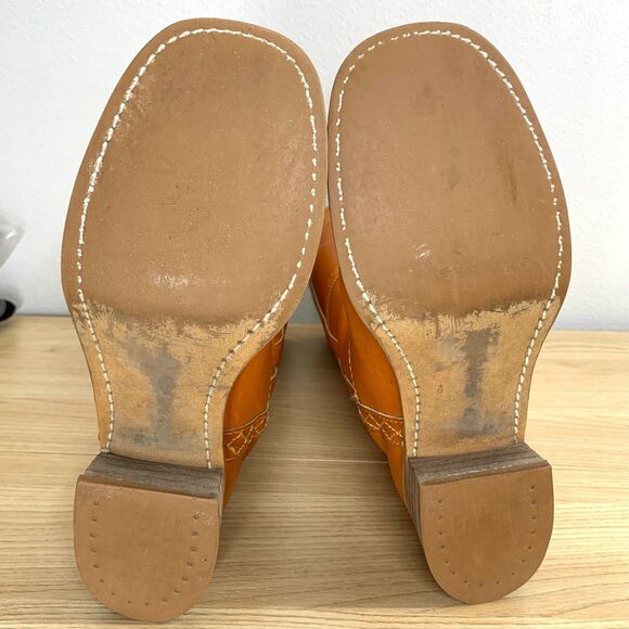 Vintage Stitched Campus Boots 8.5 not Frye but look just like them! - Picture 11 of 16